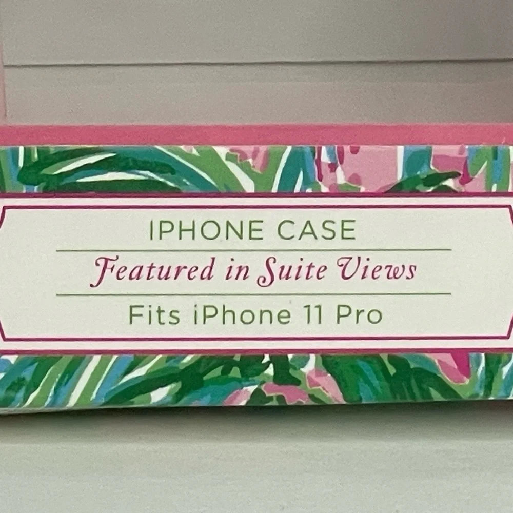 Lilly Pulitzer iPhone 11 Pro Pink Blossom‎ case new in box.